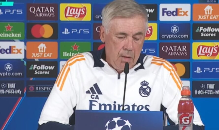 Carlo Ancelotti : « Vinicius Junior est triste, mais pas à cause du Ballon d’Or ».