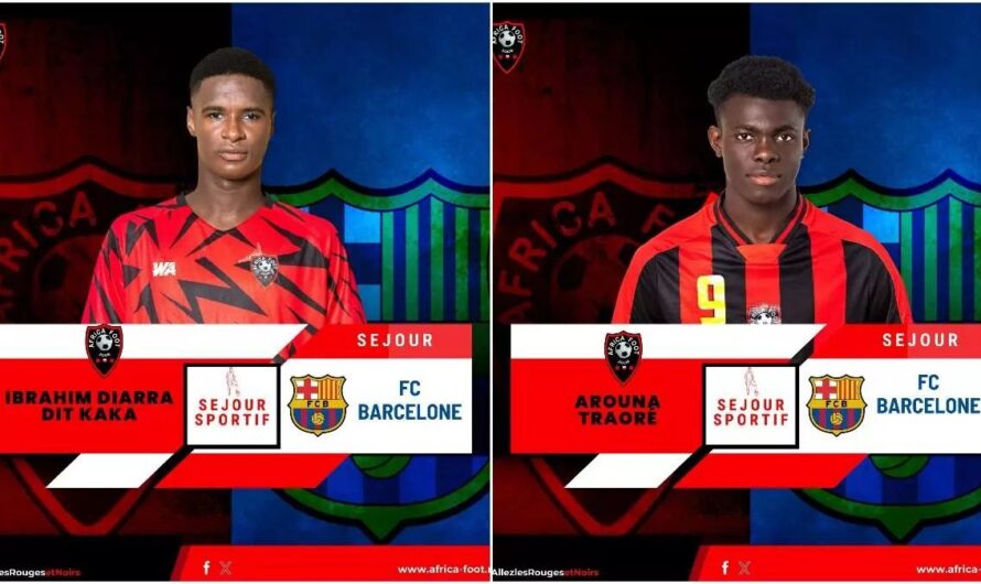 Déménagements confirmés alors que deux talents maliens de 17 ans rejoignent Barcelone