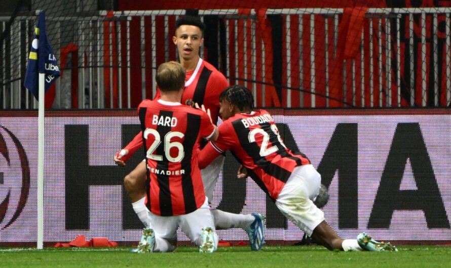 NOTES DES JOUEURS | OGC Nice 2-2 Lille : l’égalisation à la dernière minute de Tom Louchet partage le butin