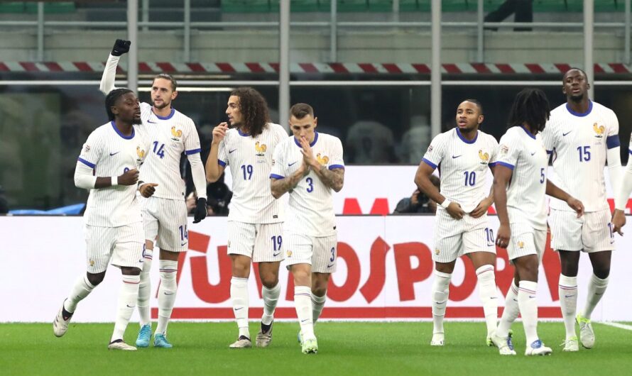 NOTES DES JOUEURS | Italie 1-3 France : Les Bleus terminent l’année civile en beauté à San Siro