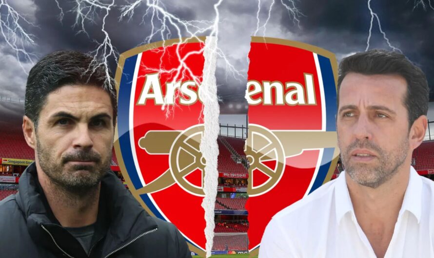 Le chef d’équipe d’Arsenal, Edu, quitte le club après des discussions de crise avec la hiérarchie, ce qui porte un coup dur à Mikel Arteta.