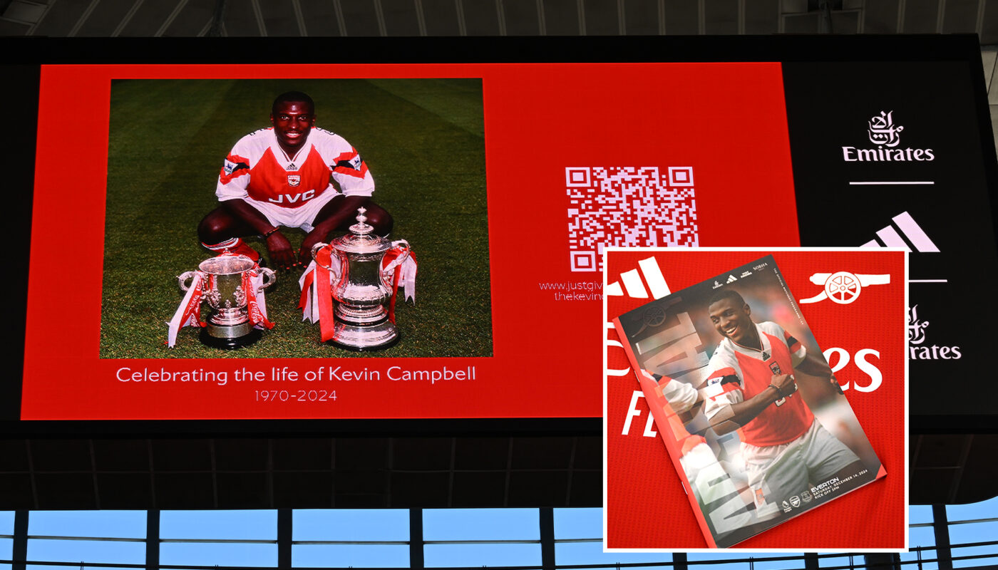 arsenal et everton rendent un hommage emouvant a kevin campbell.jpg