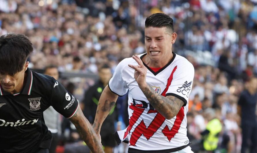 Le président du Rayo Vallecano fait une déclaration définitive sur l’avenir de James Rodriguez