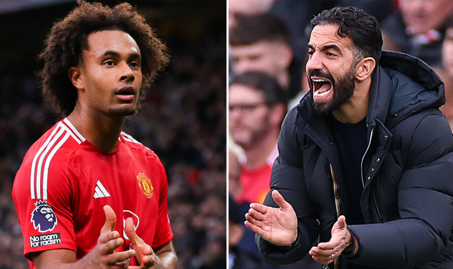 Les fans de Man Utd pensent que Ruben Amorim a jeté de l’ombre sur Ten Hag après avoir répondu à une question sur Joshua Zirkzee