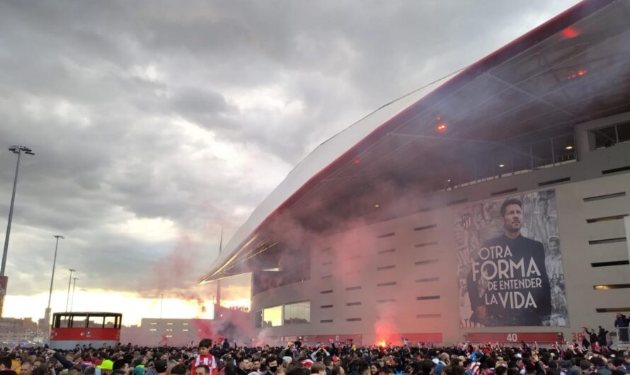 16 ultras de l’Atletico Madrid arrêtés pour vandalisme et menaces