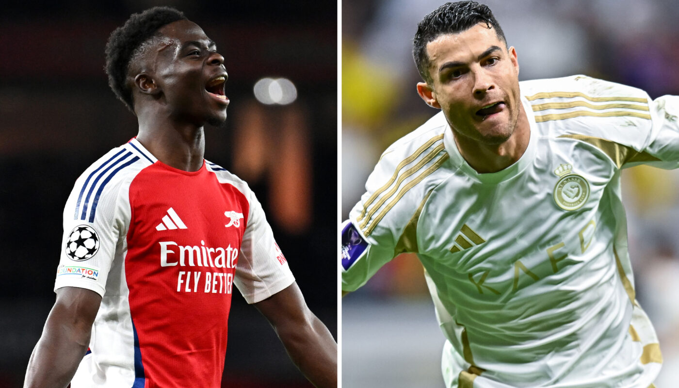 mikel arteta soutient bukayo saka pour imiter lidole cristiano ronaldo.jpg