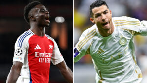 mikel arteta soutient bukayo saka pour imiter lidole cristiano ronaldo.jpg